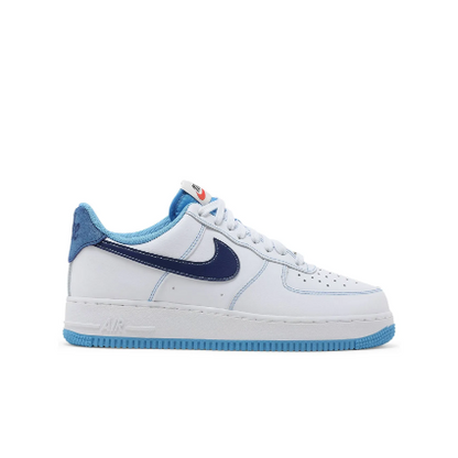 Air Force 1 Low First Use White University Blue