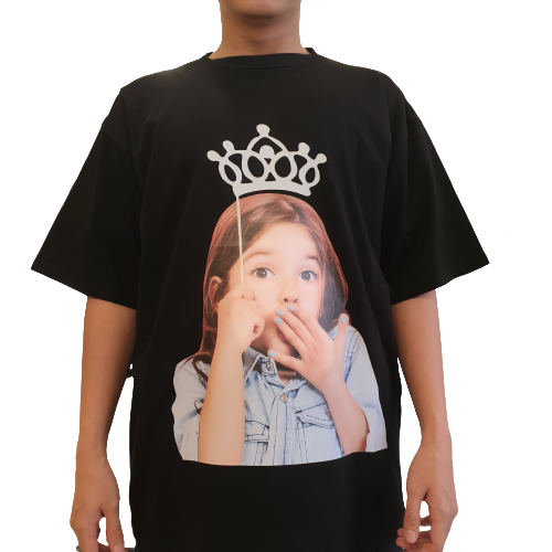ADLV Baby Face T-shirt Black Tiara
